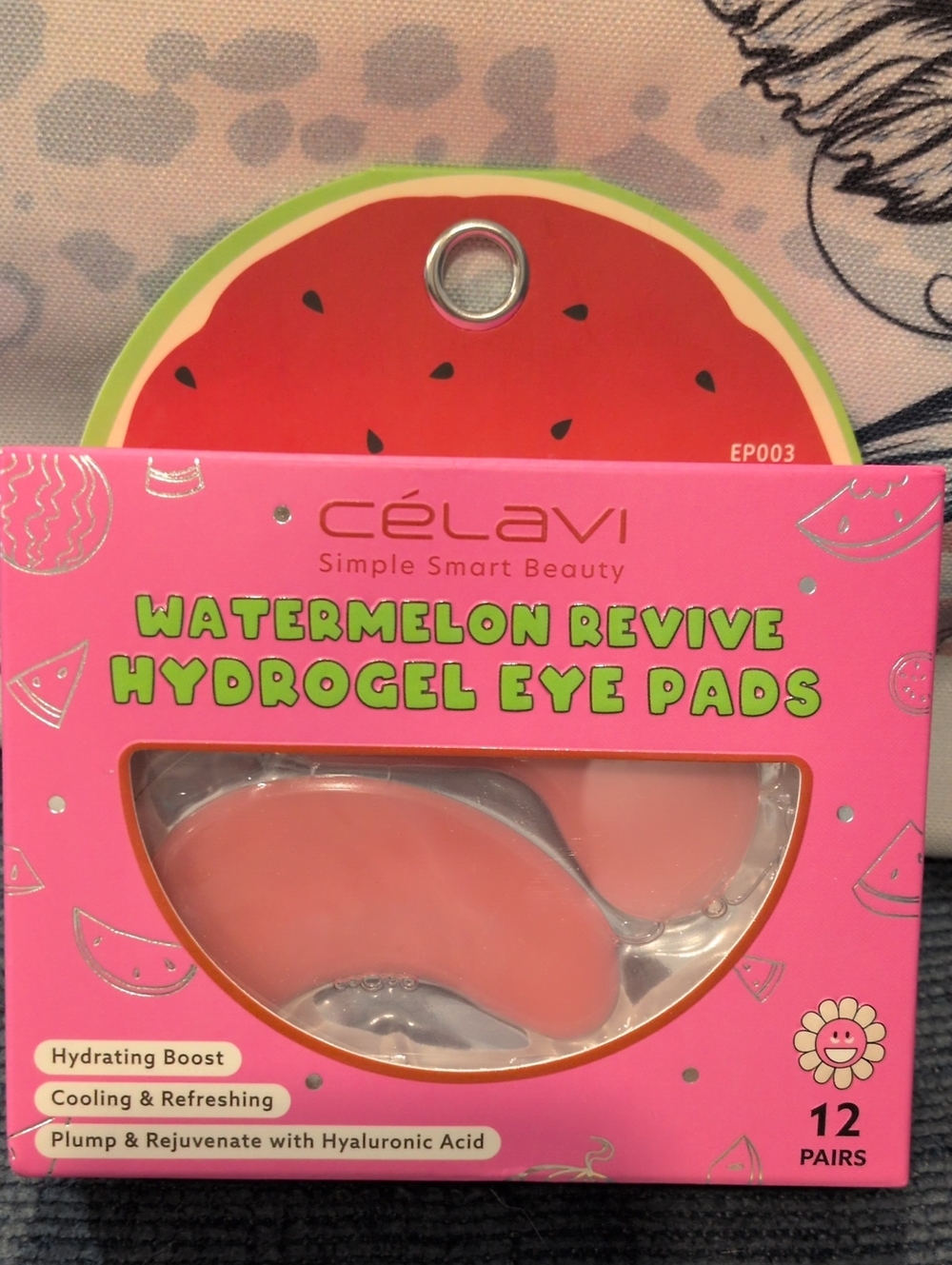 Célavi Watermelon Revive Hydrogel Eye Pads